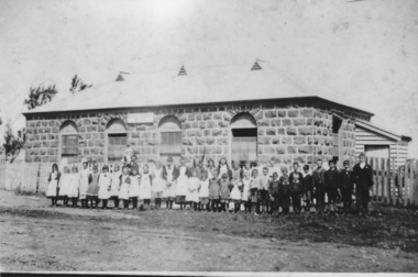 Photograph - Lake Bolac State School 1893, Lake Bolac State School No. 854