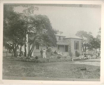 black and white photograph, Lake Boloke Homestead
