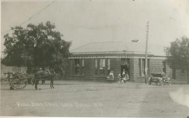 black & white photograph, Shopping at the Veale Brothers Store