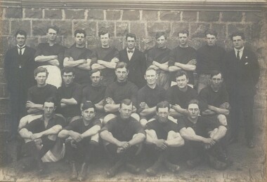 Black and white photograph, Lake Bolac Football Club, Premiers 1923