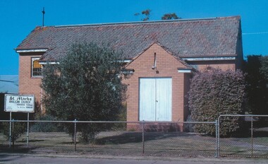 Colour photograph, St. Mark's Anglican Church, Lake Bolac