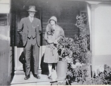 Black and white photograph