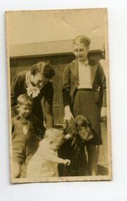 Photograph- mum, me, tony ? and Kay