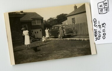 Photograph- West Sydney girls, cars and houses