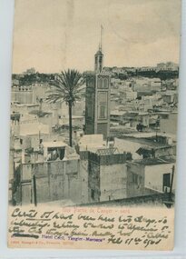 Postcard, Tangier Morocco 1905