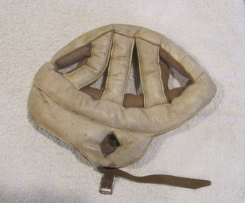 Functional object - Helmet, cycling, c. 1940