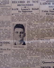 Newspaper - Article, Newspaper, 18 January 1930