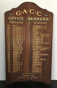 Honour Board, 1955