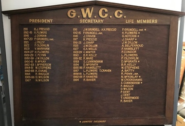 Honour Board