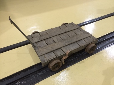 Vehicle - Hand Trolley built by Chris Alger - gauge 2'6", Circa 1958