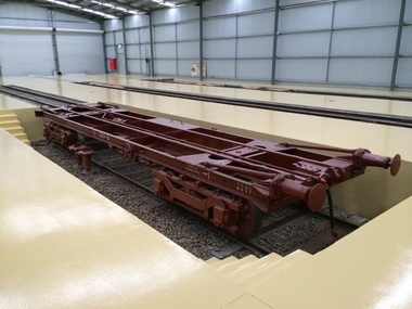 Victorian Railways 2'6" Transporter wagon 129Q, 1926