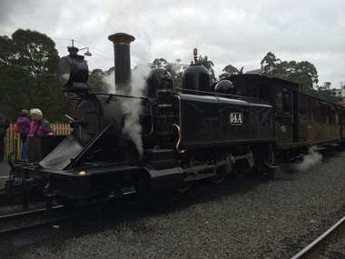 14A - Victorian Railways NA class Steam Locomotive, 1914