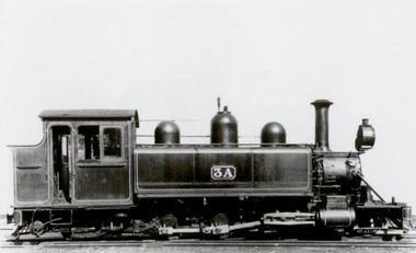 3A, Victorian Railways NA Class Steam Locomotive, 1900