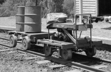 ME1, Victorian Railways 2'6" Gauge Trolly, 1958