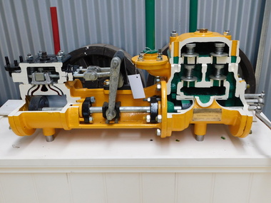 Sectioned Tangye Steam Operated Water Pump, 1900s