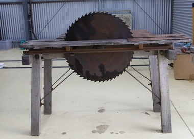 Saw Bench - Flat Belt Driven, 1930s
