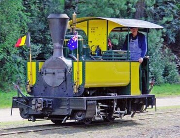 Carbon - No. 986 Couliett / No. 90 Decauville Steam Locomotive, 1889