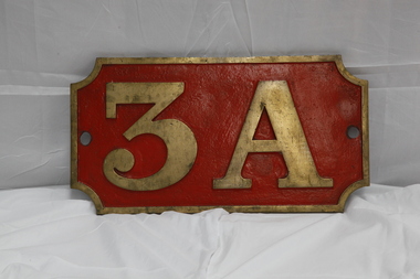 Number Plate - 3A