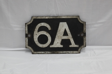 6A Number Plate