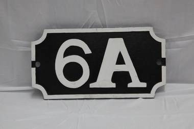 Number Plate - 6A, 2010
