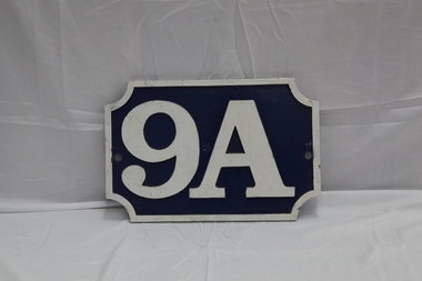 Number Plate - 9A, 2010