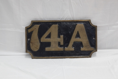 14A Number Plate