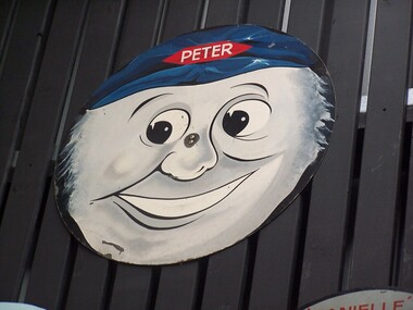Locomotive Name Board - Peter