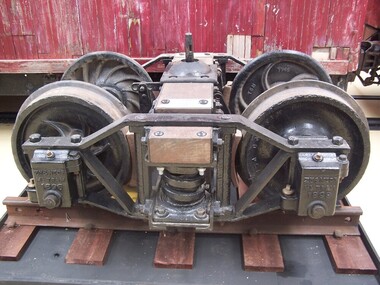 Zeehan & North East Dundas Tramway Bogie 1896, wagon bogie, 1896