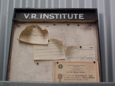 Notice Board - Victorian Railways Institute