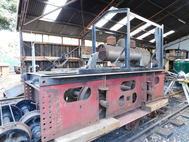Malcolm Moore No. 1013 - Four Wheel Diesel Rail Tractor Gauge 2'0", circa Nov 1943