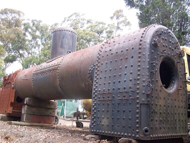 Former Puffing Billy Locomotive Boiler 6A