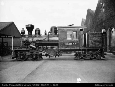 Climax - Geared  Steam Locomotive No. 1694, 1928