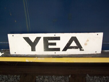 Station Sign - Yea