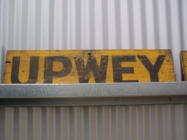 Station Sign - Upwey