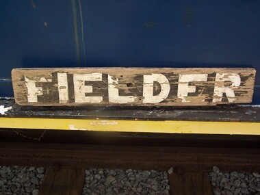 Station Sign - Fielder
