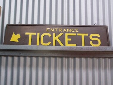 Station Sign - Entrance Tickets