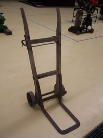 Platform Luggage Trolley, Station Porters - two smaller unpainted ones