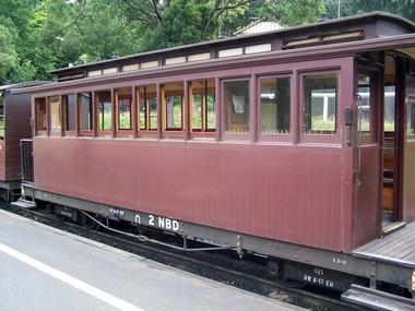 2 NBD, Combined Second-Class Saloon Passenger Car And Guard's Van, 28/10/1899