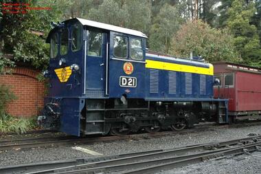 D21 - Diesel Mechanical locomotive, 1968
