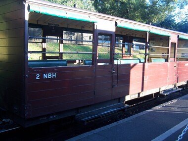 2 NBH - Passenger Carriage - Excursion Car, 14/ 5/1900