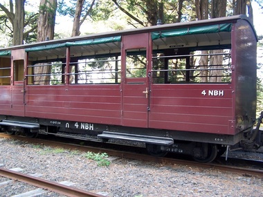 4 NBH - Passenger Carriage - Excursion Car, 12/ 4/1919