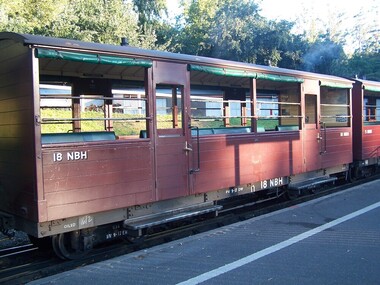 18 NBH - Passenger Carriage - Excursion Car, Between 1979 and 1988