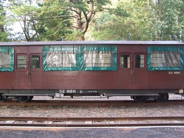 52 NBH - Passenger Carriage - Excursion Car for wheelchairs, 1983