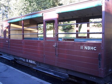 11 NBHC - Passenger Carriage - Excursion Car and Guard's Van, 8/12/1919