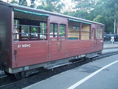 21 NBHC - Passenger Carriage - Excursion Car for wheelchairs and Guard's Van, Between 1979 and 1988