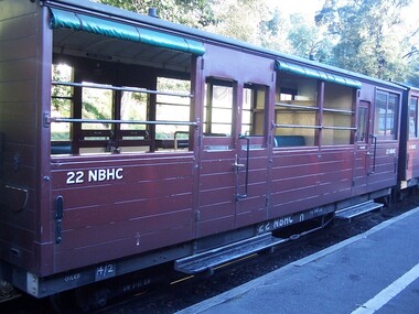 22 NBHC - Passenger Carriage - Excursion Car for wheelchairs and Guard's Van, Between 1997 and 1998