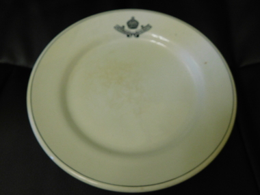 Bread Plate, Victorian Railways  Black & White, June 1953   "6-53" = "month-year"