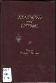 Publication, Rinderer, T.E, Bee genetics and breeding (Rinderer, T.E.), Orlando, 1986, 1986
