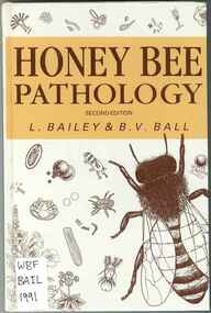 Publication, Bailey, L. & Ball, B. V, Honey bee pathology (Bailey, L. & Ball, B. V.), London, 1991, 1991