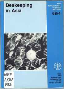 Publication, Akratanakul, P, Beekeeping in Asia (Akratanakul, P.), Rome, 1986